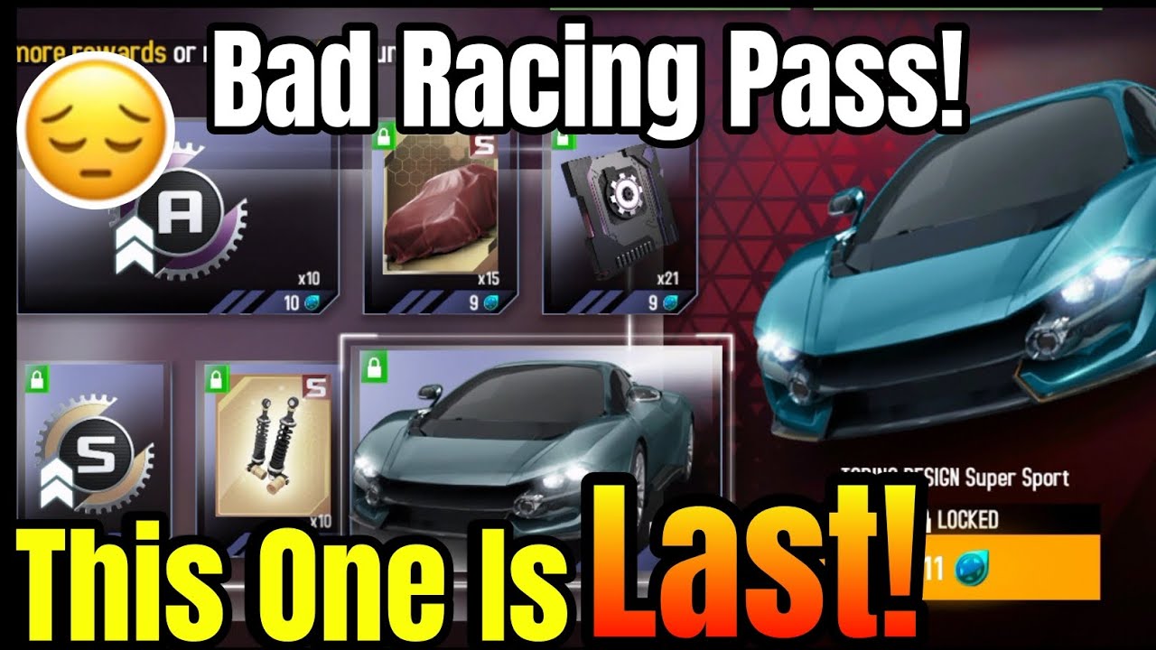 [Asphalt 8] ПОСЛЕДНИЙ *RP* этого обновления! 😀 | Этот гоночный пропуск ужасен, не покупайте его!!...