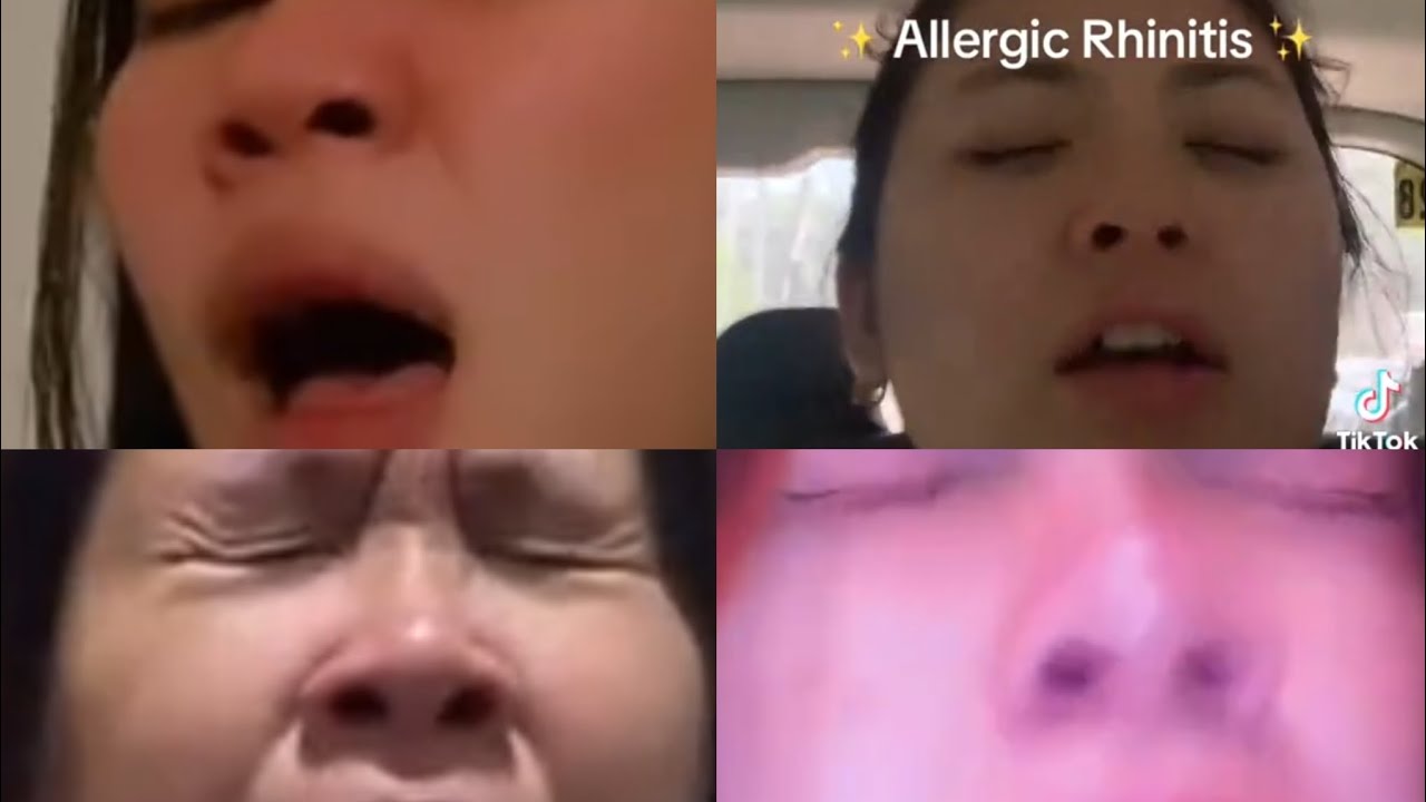 Asian girl sneeze compilation 🤧