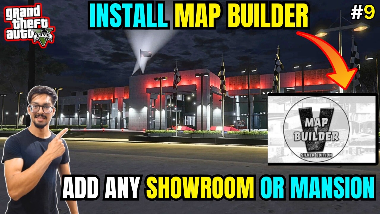 Install MAP BUILDER & FEEL FREE TO INSTALL ANY SHOWROOM OR MANSION II MOD GTA 5 #9