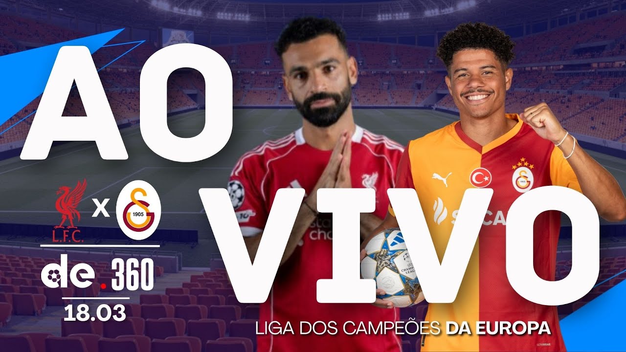 LIVERPOOL X GALATASARAY | JOGO AO VIVO DA CHAMPIONS LEAGUE COM NARRAÇÃO EM TEMPO REAL