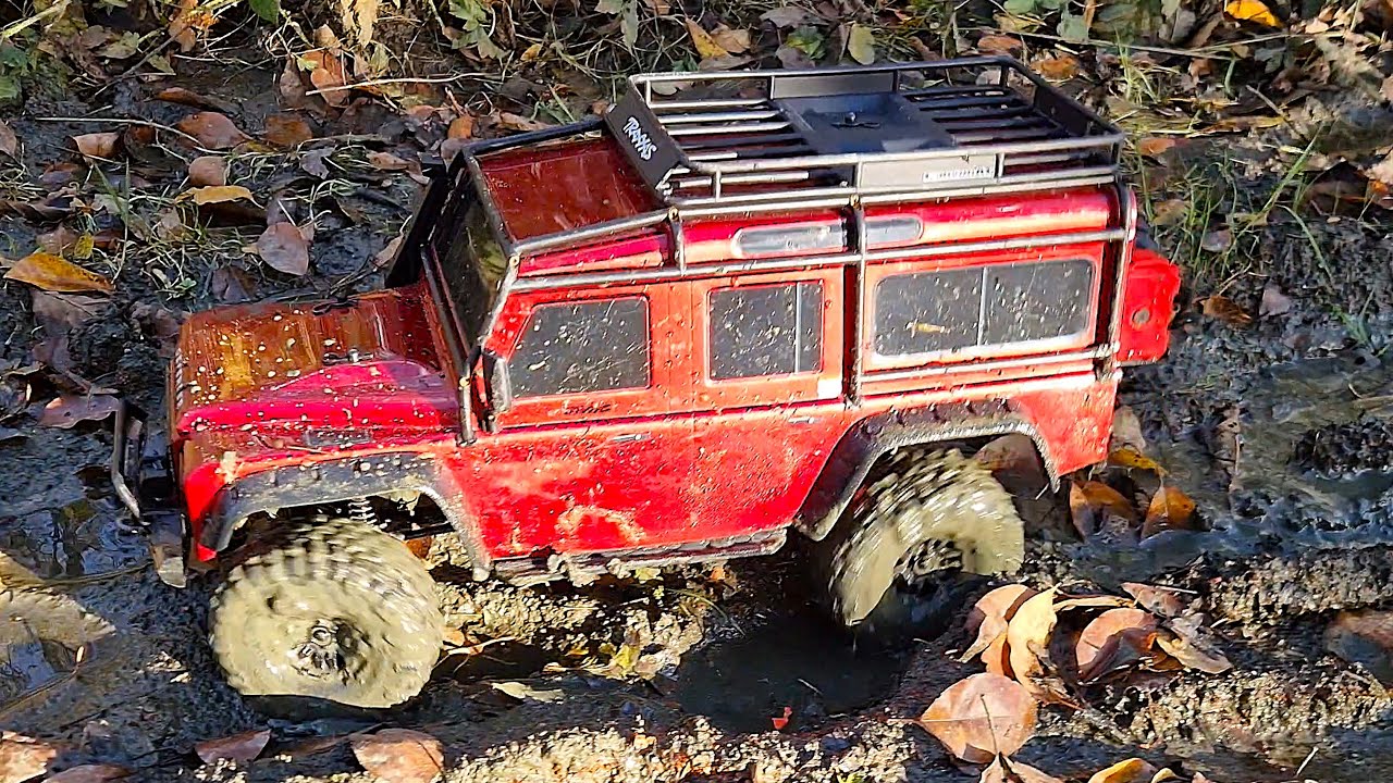 TRAXXAS TRX4 MUDDY WOODLANDS