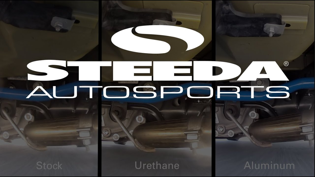 Steeda S550 Mustang Differential Bushing Inserts - Urethane and Aluminum