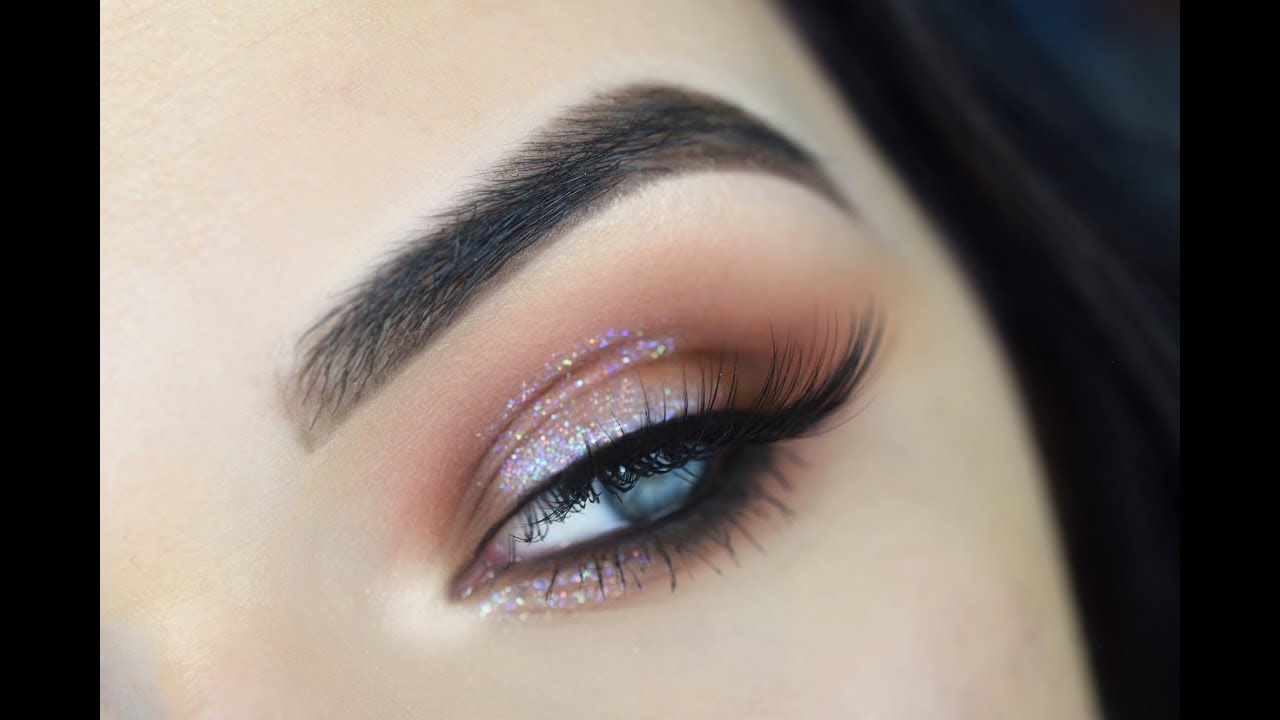New Years Eye Makeup Tutorial | Morphe 39A + Holo Glitter