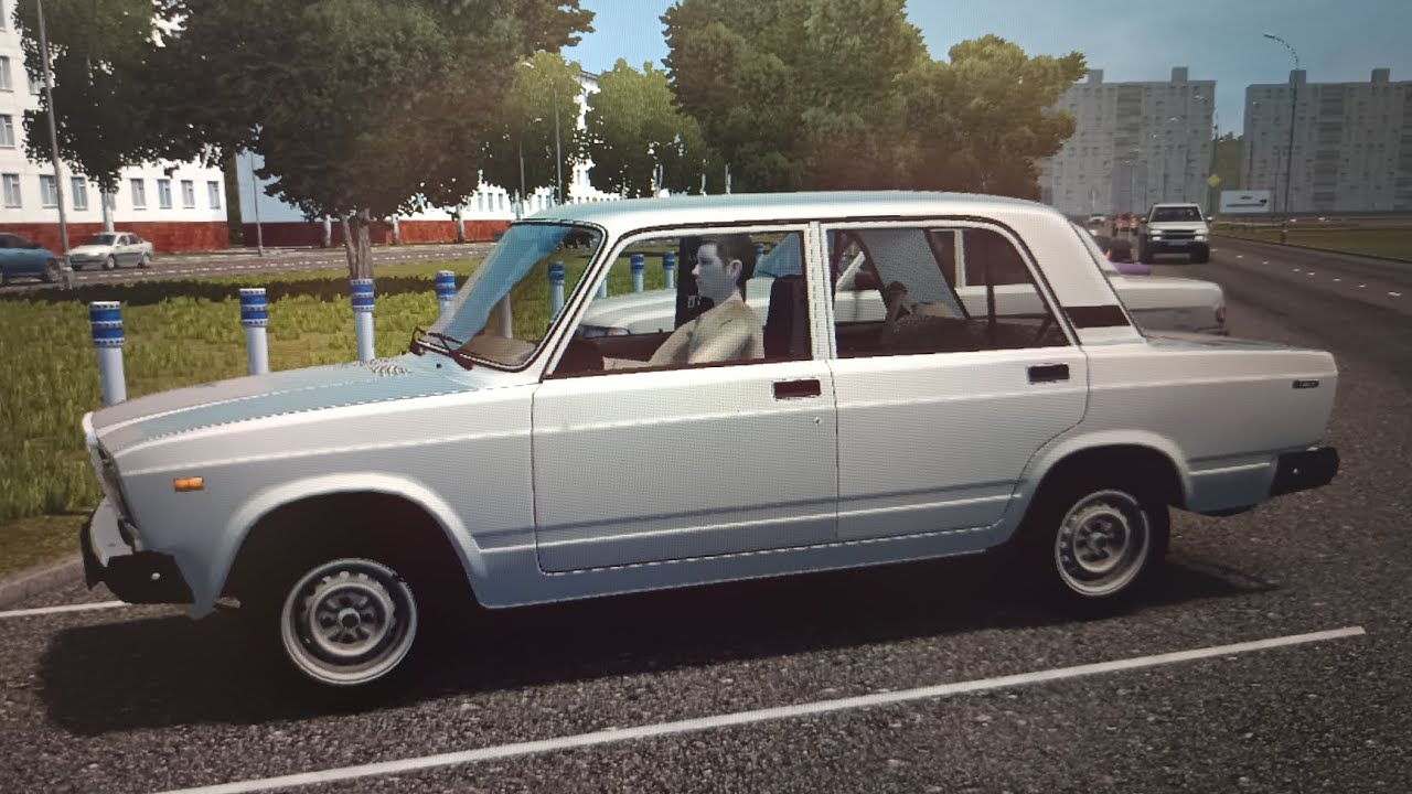 ВЗЯЛ У ПАПЫ БЕЛУЮ СЕМЁРКУ НО РАЗБИЛ ЕЁ В КОНЦЕ В ИГРЕ CITY CAR DRIVING. 