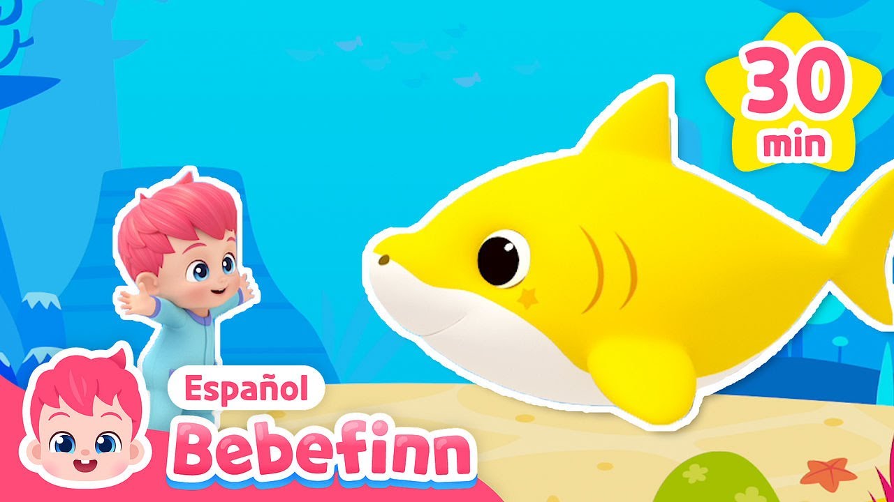 Especial de Tiburón Bebé, el mejor amigo de Finn | Canciones Infantiles | Bebefinn en español