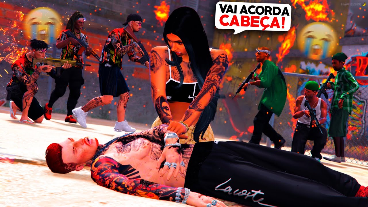 GTA V: VIDA DO CRIME | ESSE É O MEU FIM?? MORRER PELA BALA DE UM X9 TRAÍRA?? DEUS É O MEU GUIA🙏|