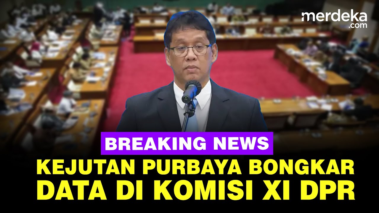 🔴LIVE - Kejutan! Purbaya Buka Data Kompensasi dan Subsidi di Rapat Bareng Komisi XI