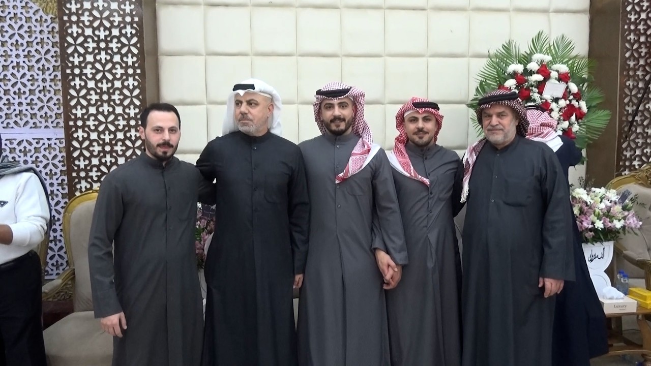 افراح ال الزعبي مدينة صيدا في الكويت حفل خطوبة الشاب منتصر وليد الزعبي & ومحمد وليد الزعبي