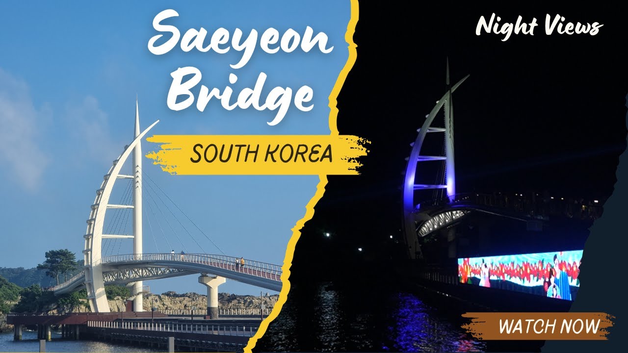 Exploring Saeyeongyo Bridge: Jeju Island's Nighttime Wonder