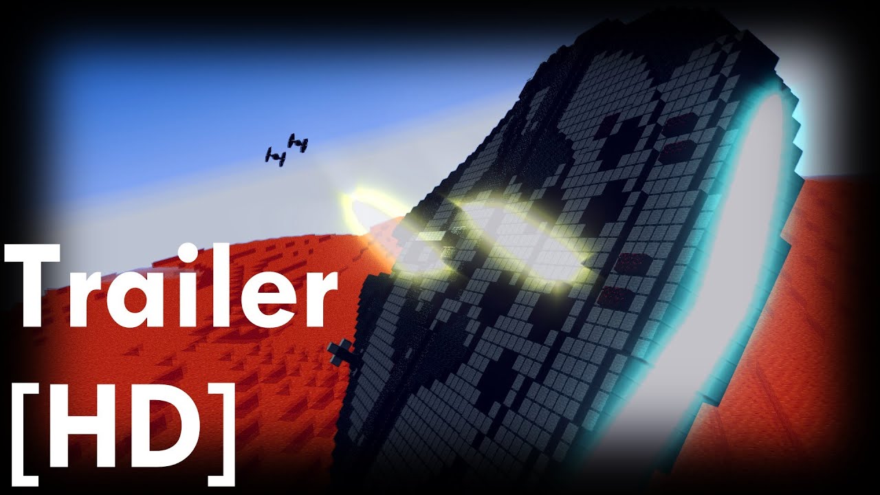 Minecraft - Star Wars The Force Awakens Trailer (Minecraft Animation)