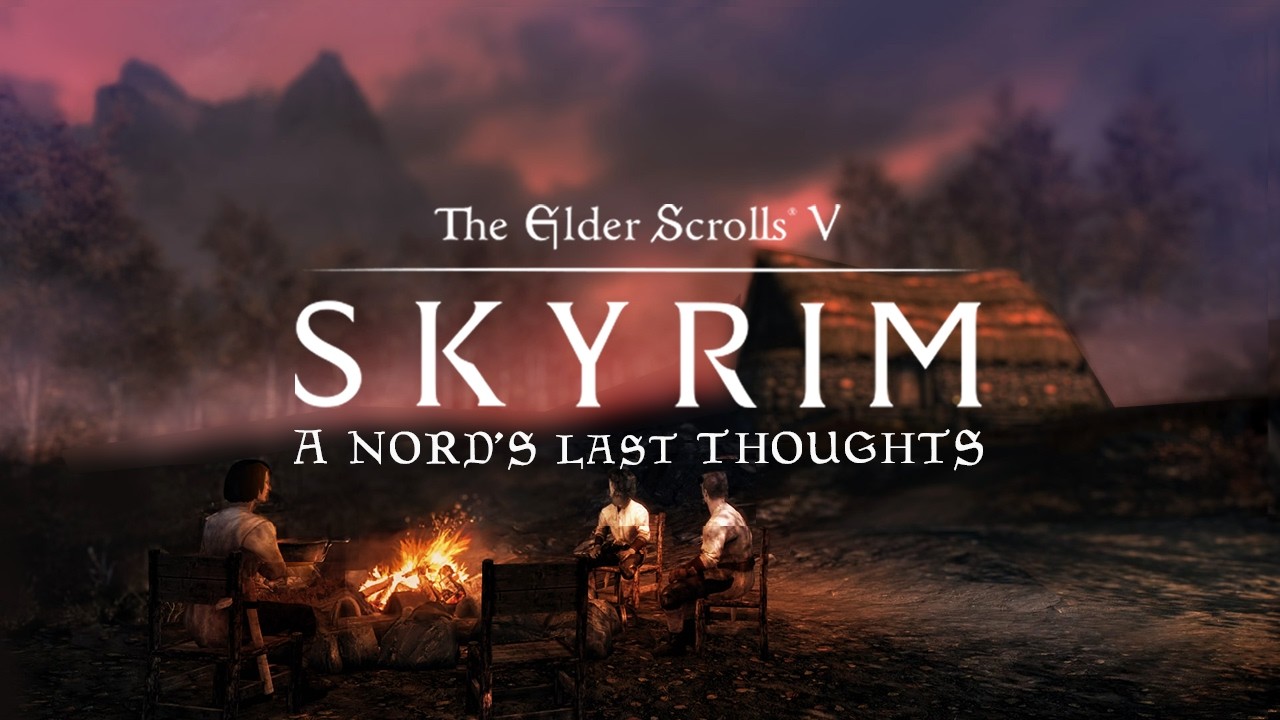 A Nord's Last Thoughts - Skyrim Ambience | 1 Hour of Relaxing Nature Sounds and Music