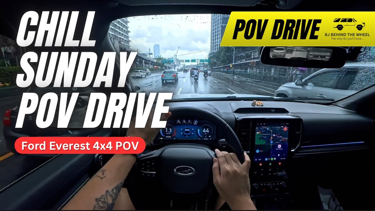 Ford Everest POV Drive | I Wasn’t Expecting This On A Sunday Drive!