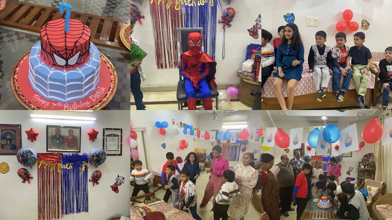 Super Fun 7th Birthday Party | Cake Cutting & Games|Our Little Champ Turns 7 | Full Party Highlights