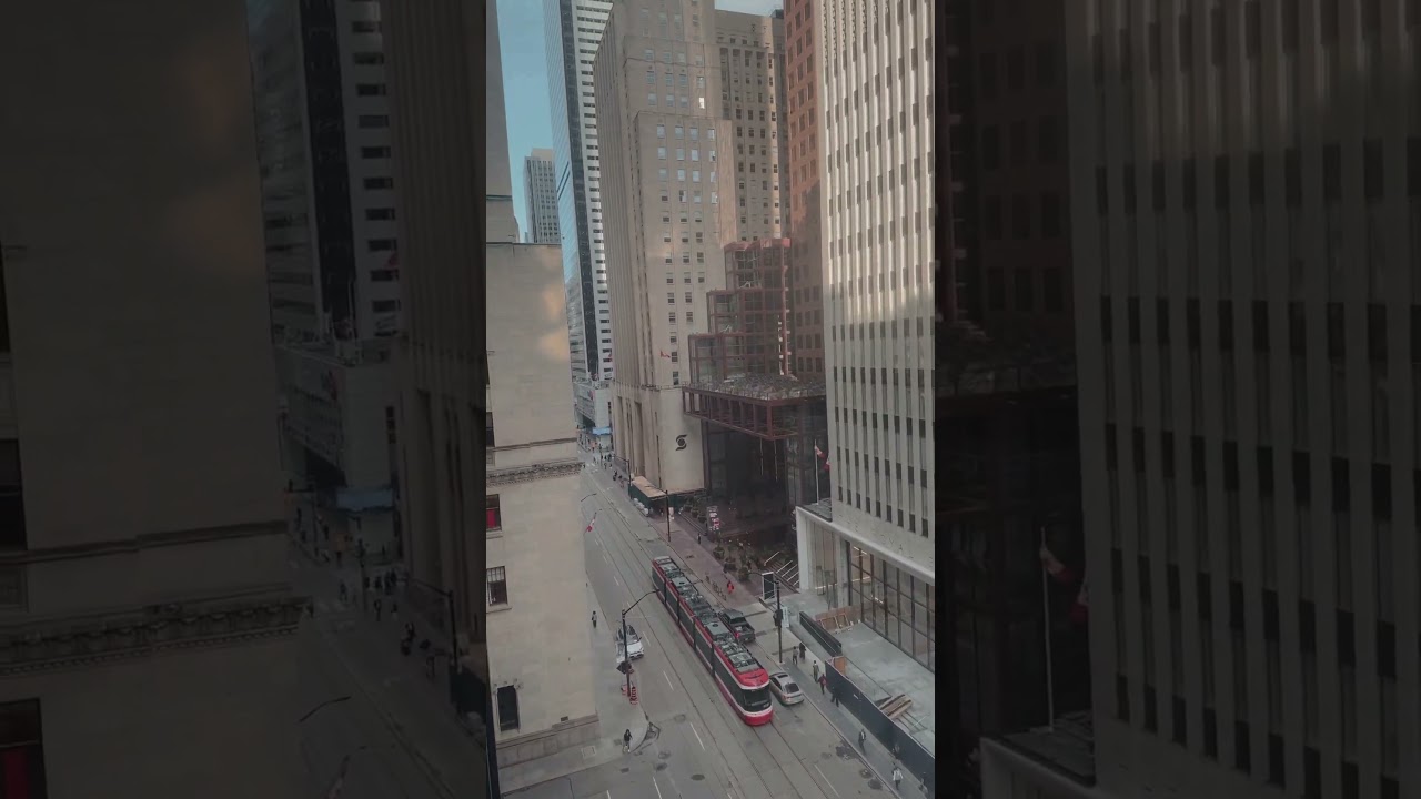 Not a Bad View From My Hotel in Toronto!
