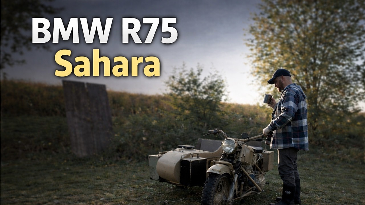 BMW R75 Sahara Joyride | Andy's Perfect Day on THREE Wheels
