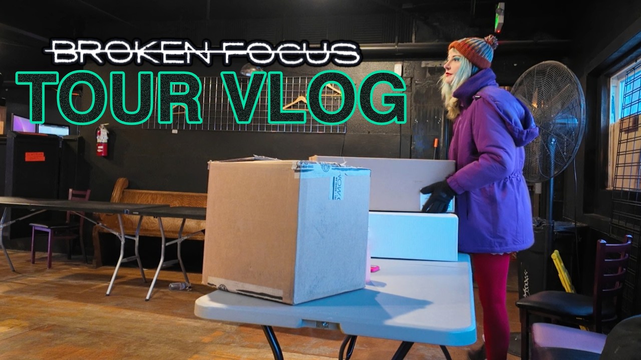 foot pain, sleep deprivation, & the time of my life (Broken Focus PNW Tour Vlog)