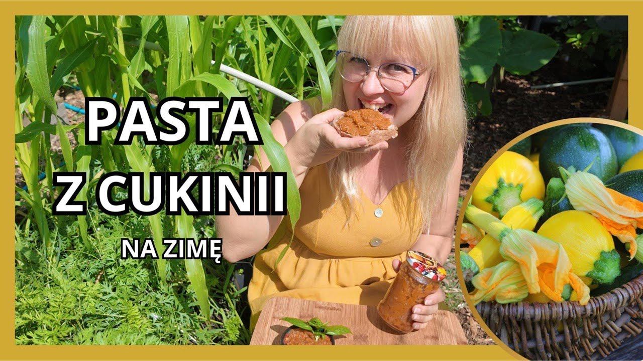 PASTA Z CUKINII NA ZIMĘ. Przetwory z cukinii do słoików na zimę.