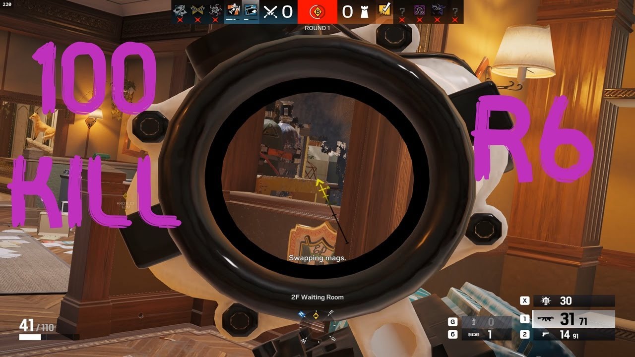 RAINBOW SIX SIEGE X : 100 KILLS ! #201