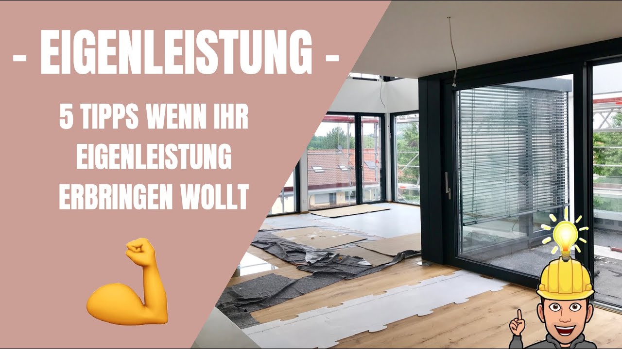 5 TIPPS FÜR DIE MUSKELHYPOTHEK (Eigenleistung) - Podcast