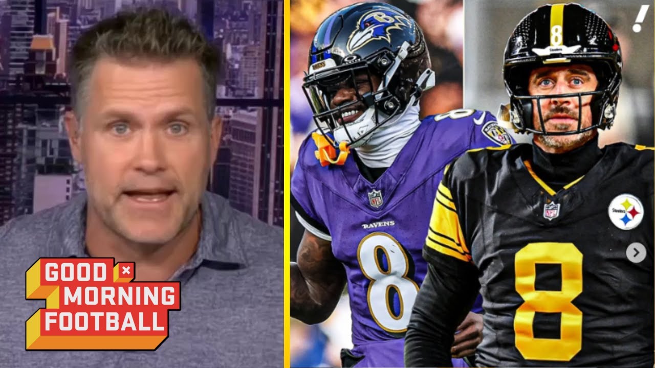 GMFB| Kyle Brandt BOLD predictions for Steelers vs Ravens: 