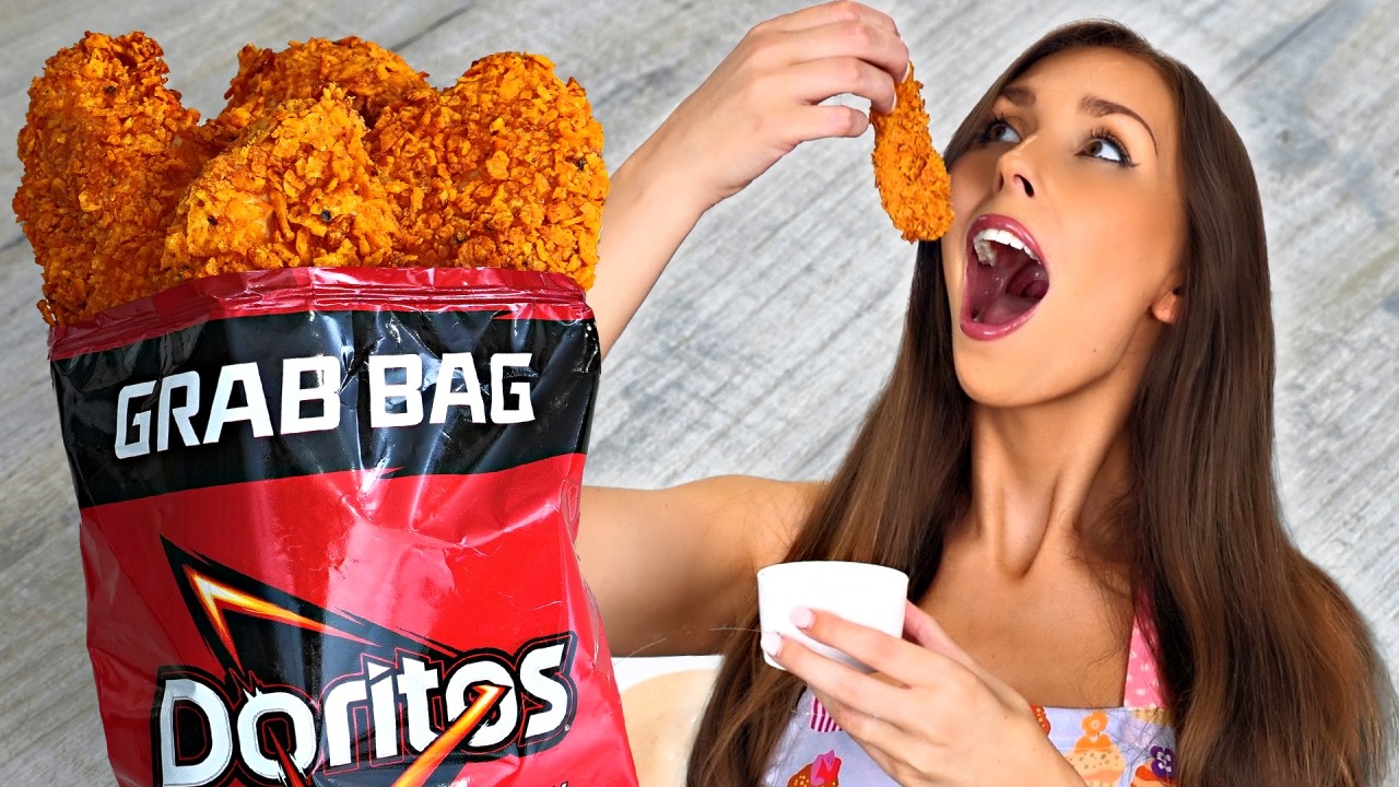 Лучшие куриные наггетсы Doritos (очень легко приготовить)