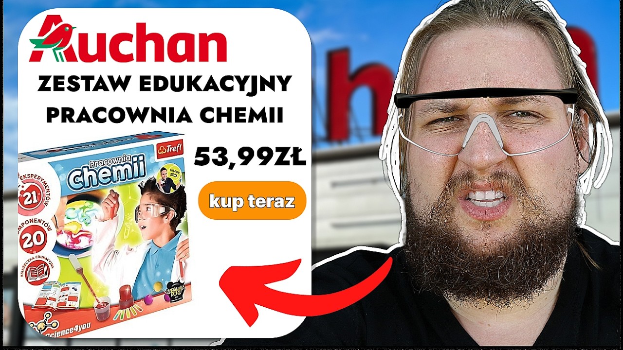 KUPIŁEM DZIWNE I CIEKAWE ZABAWKI Z AUCHAN