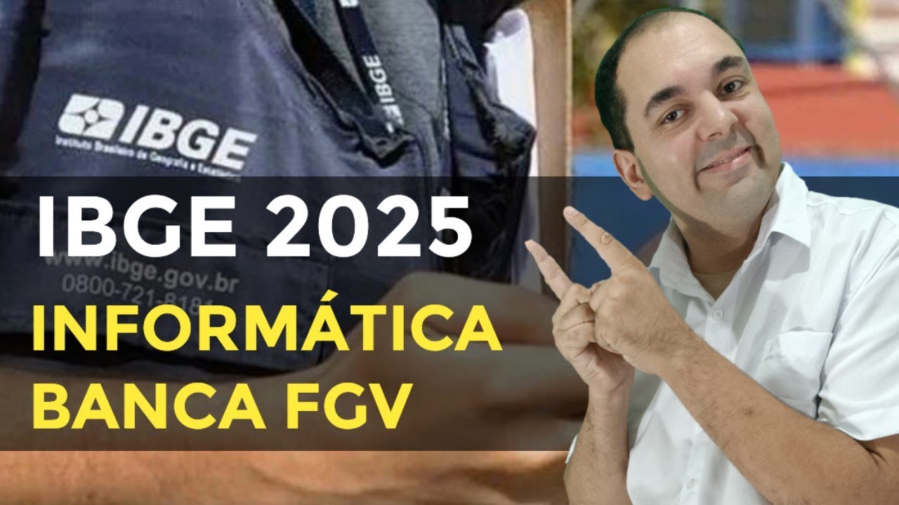 QUESTÕES 2025 EXCEL da FGV: Passo a Passo Para Gabaritar no Concurso IBGE