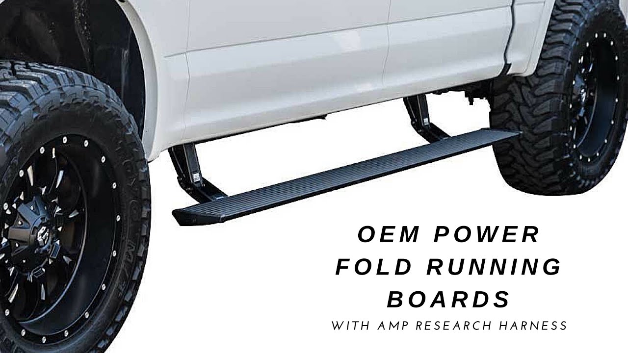 Подножки F150 OEM Power Fold установлены на XLT и список доработок, выполненных для грузовика