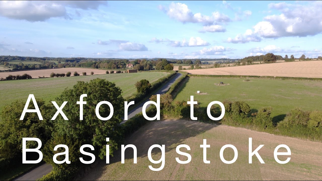 4K | Driving from Axford to Basingstoke