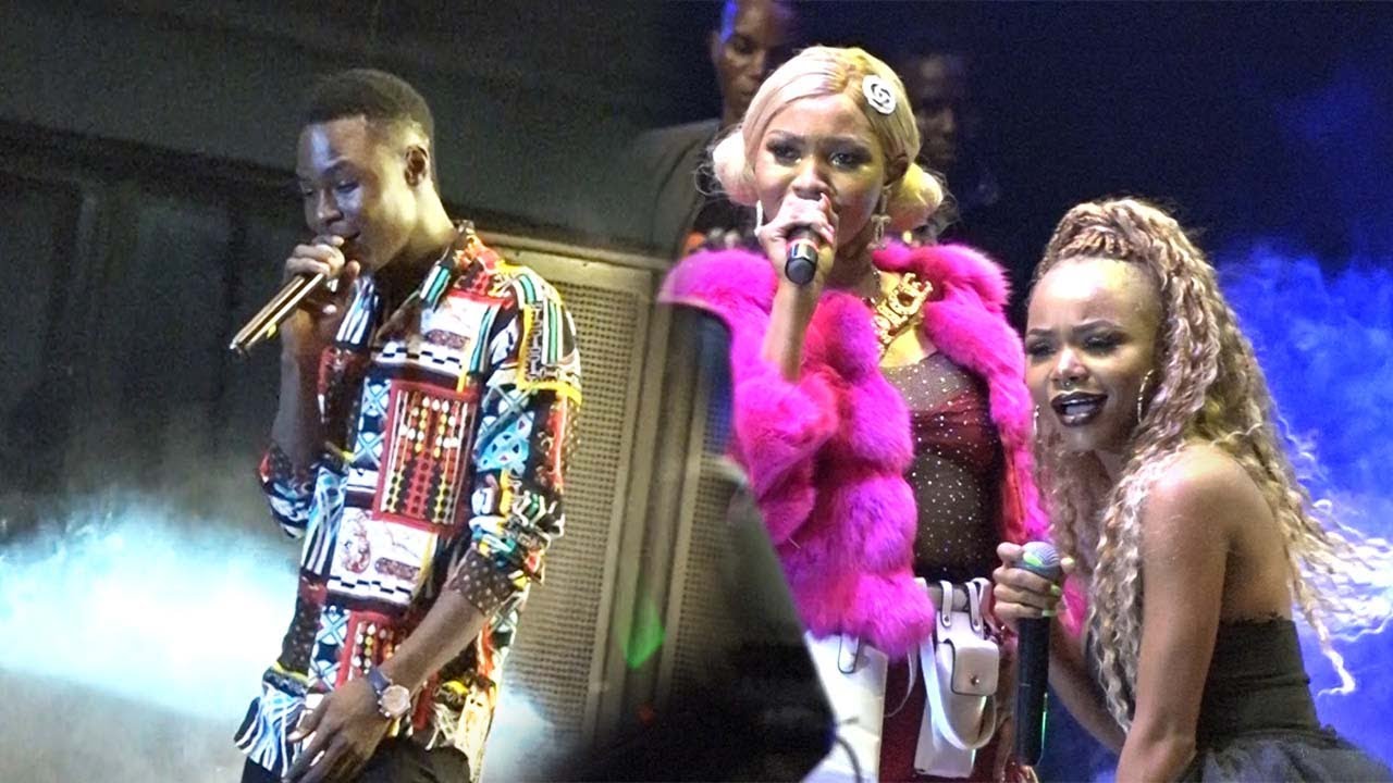 Spice Diana, Rosa Ree and Ray G entertain crowd at Freedom City