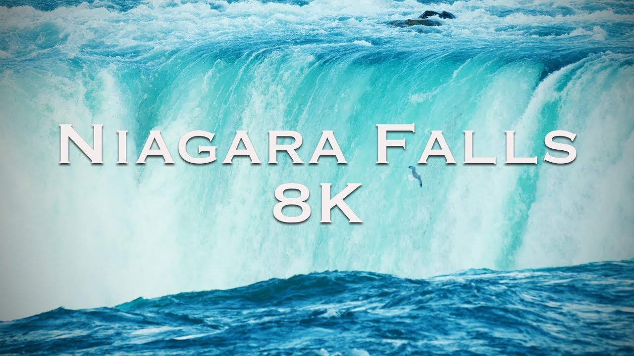 Amazing Scenes from NIAGARA FALLS - ONTARIO, CANADIAN VIBES 4K
