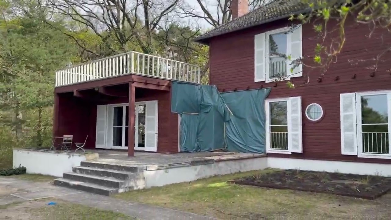 Einstein's summer house in Caputh, Germany.