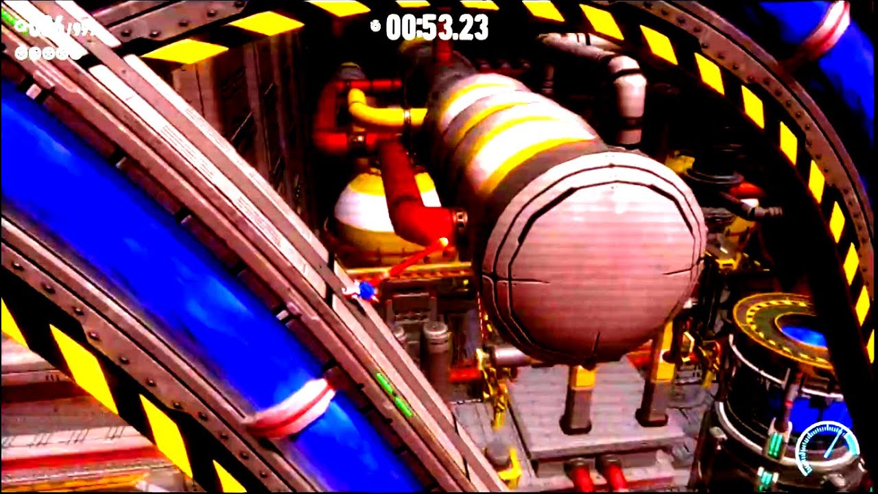 Trying to get s rank in Chemical Plant Zone  - Sonic Frontiers Part 37