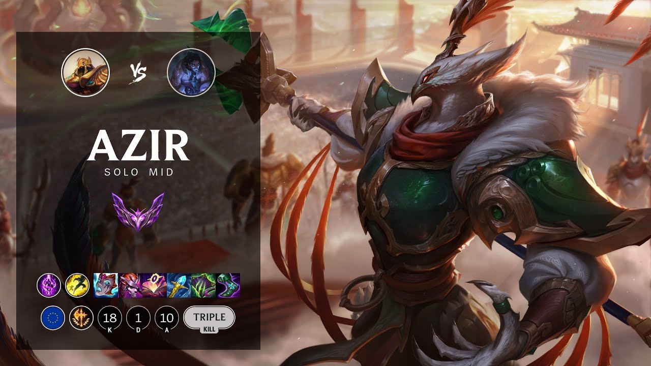 Azir Mid vs Sylas - EUW Master Patch 12.13