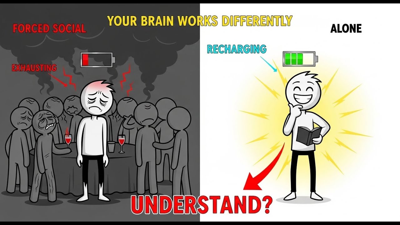 If You Prefer Being Alone, Your Brain Works Differently
