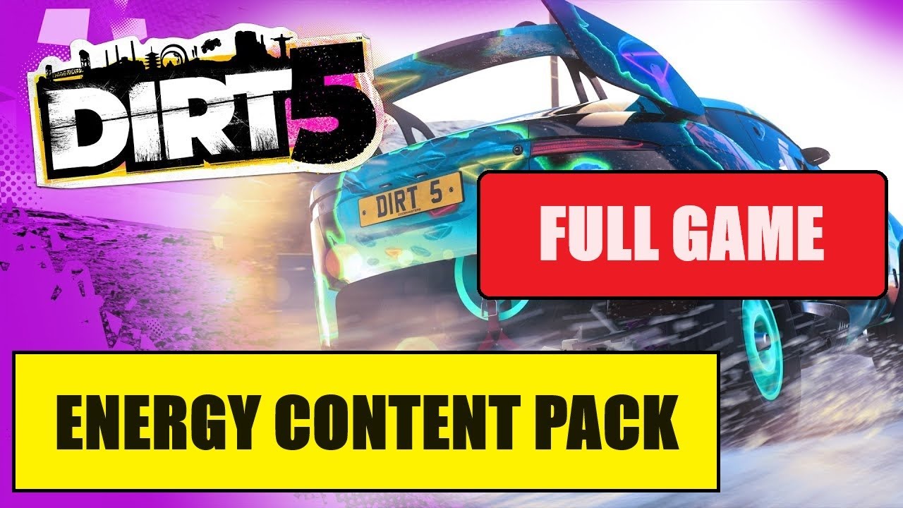 Dirt 5 - Energy Content Pack [Full Game | No Commentary] PS4