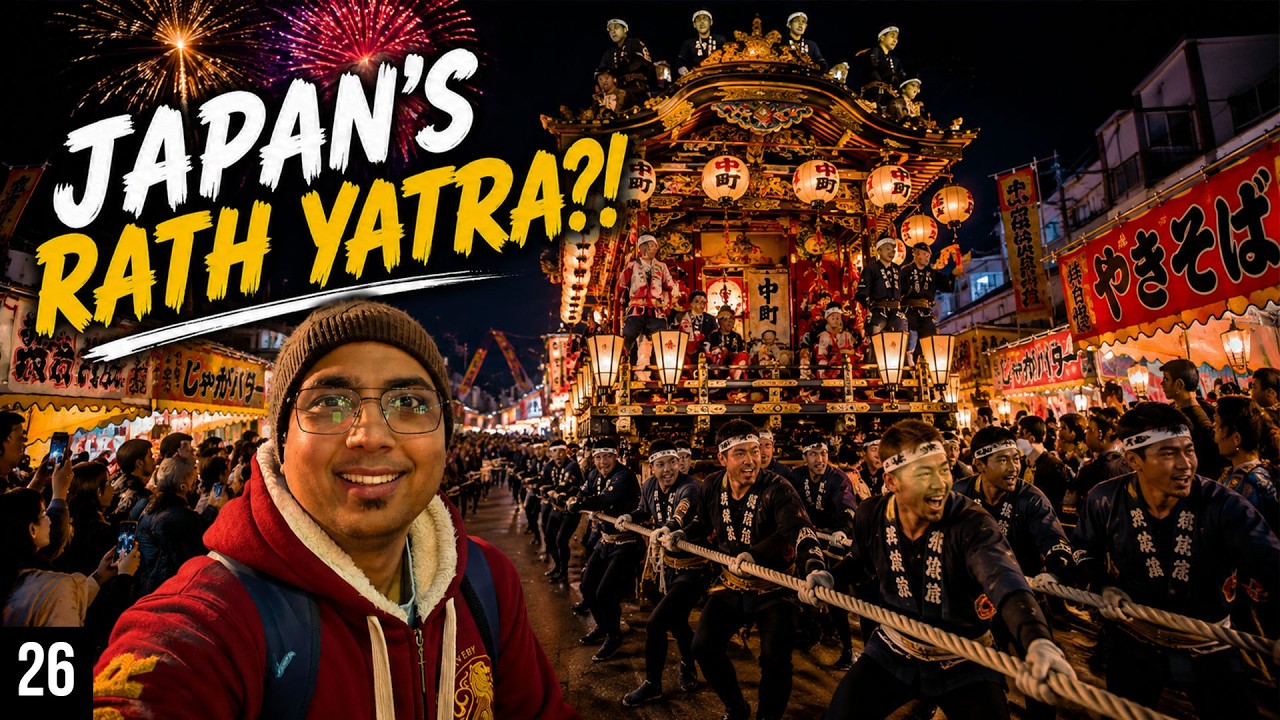 I Found Japan's Version of Rath Yatra! 🇯🇵 | Chichibu Night Festival | Ep 26