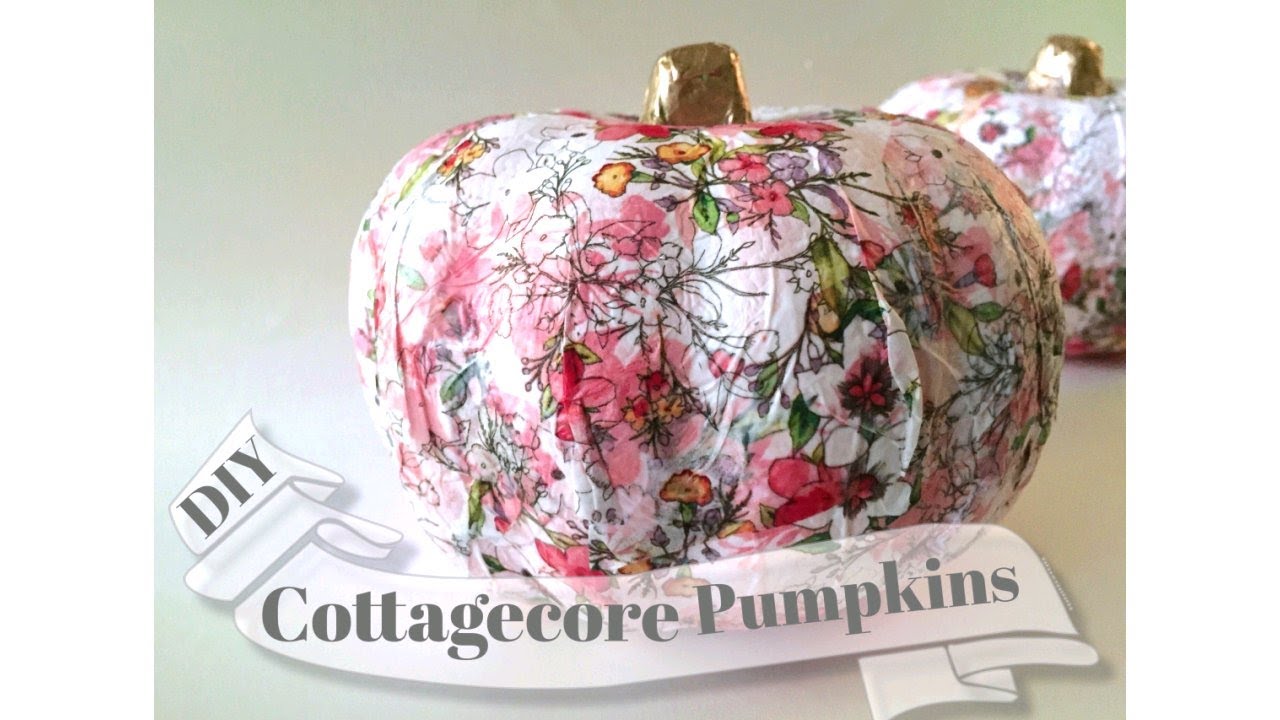 DIY Cottagecore Pumpkins
