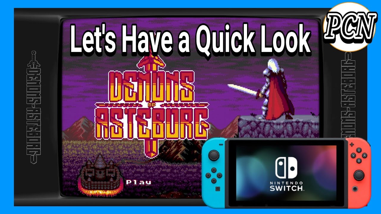 Demons of Asteborg - Nintendo Switch - Let's have a quick look 
