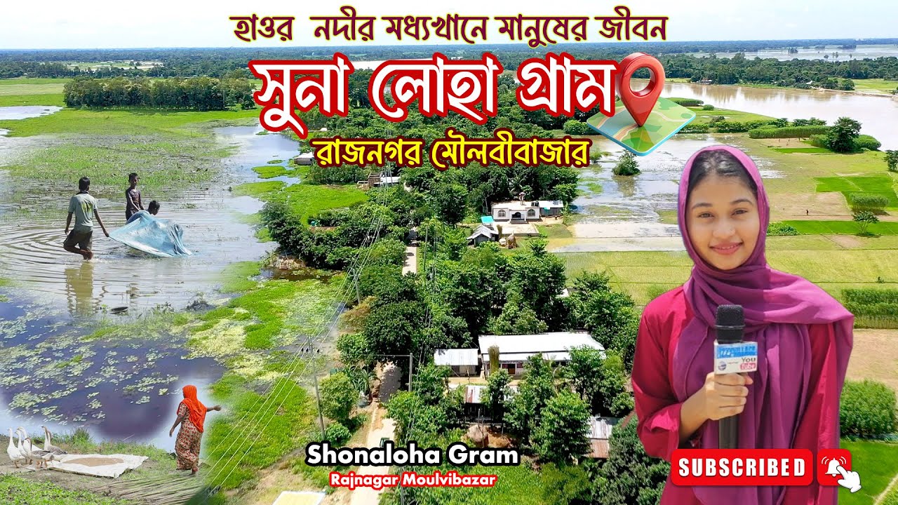 Bangladesh Village in Rajnagar sonaloha Gram | সুনা লোহা গ্রাম রাজনগর মৌলভীবাজার