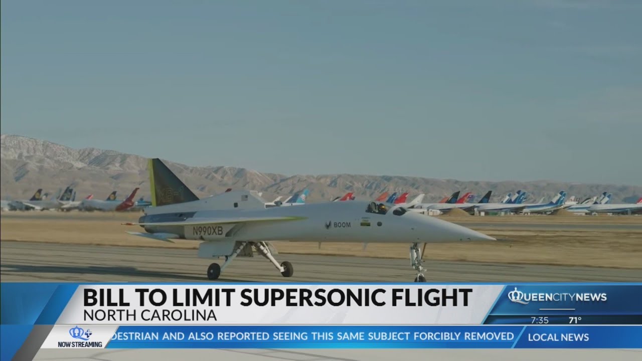 NC bill could repeal ban on civil supersonic flight