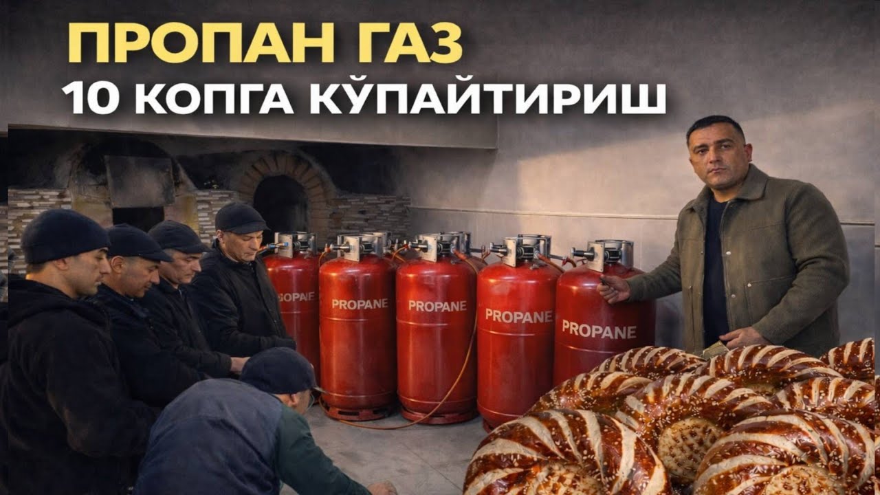 АНА ХАКИКАТ ПРАПАН ГАЗНИ КАНДАЙ 10.КОПГА ЙИТКАЗИШНИ РОСТИНИ АЙТТИМ 