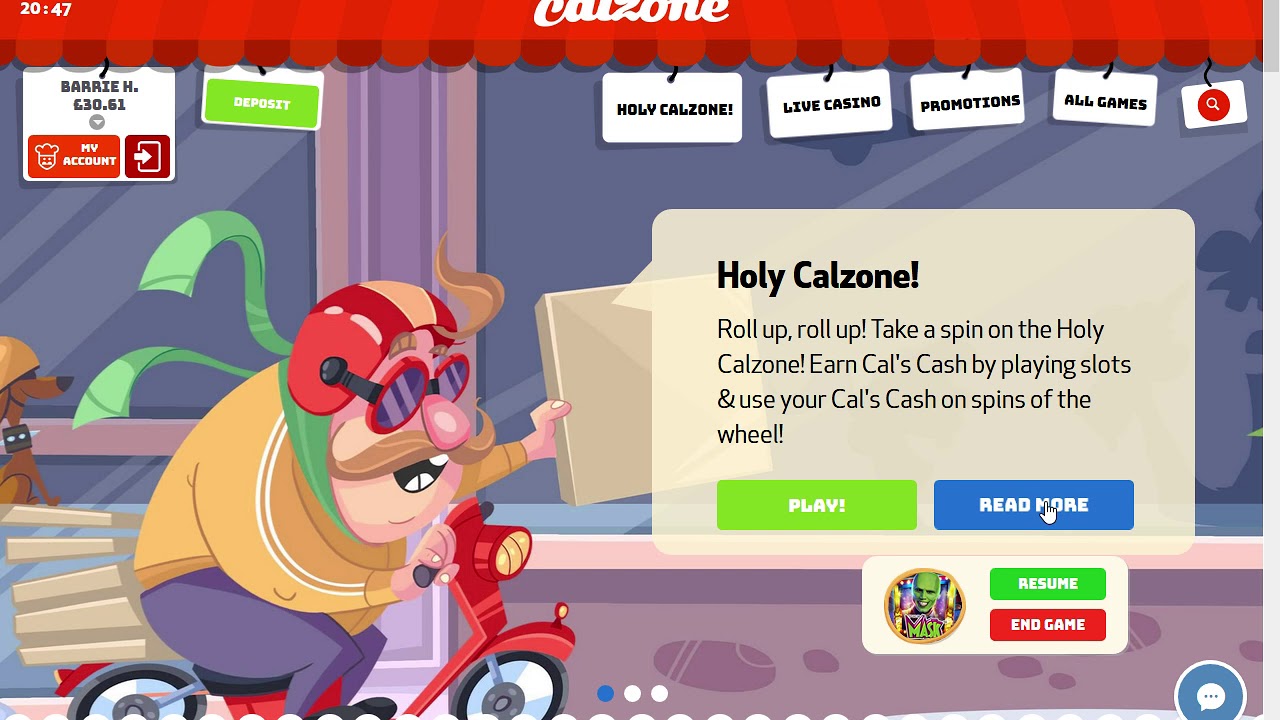 Casino Calzone   Play The Mask   Mozilla Firefox 08 08 2018 20 41 35