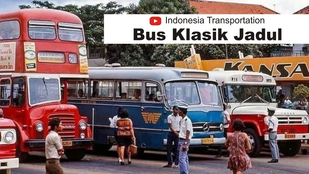 Bus Klasik Jadul Lawas Indonesia