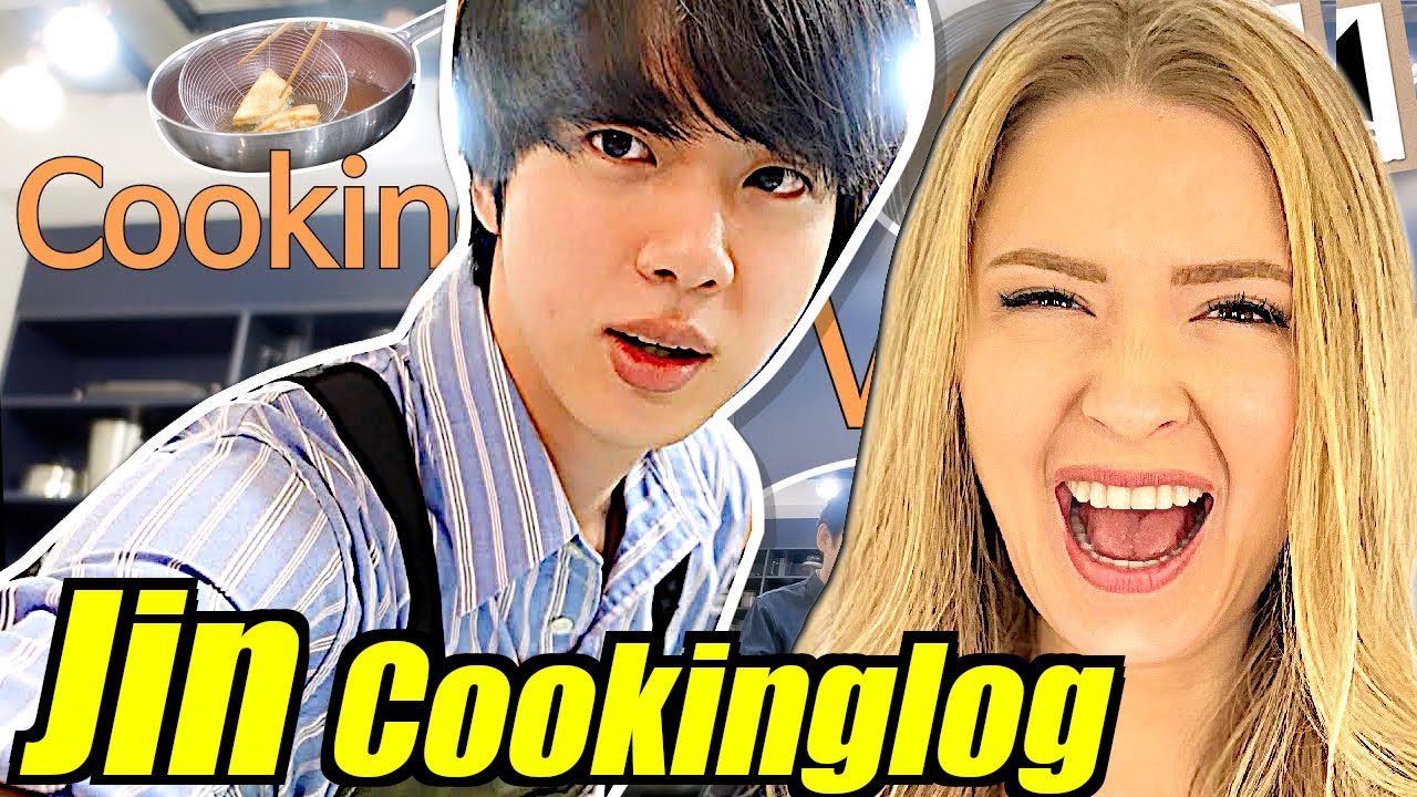 Americans React To *JIN's COOKING VLOG* (2022)