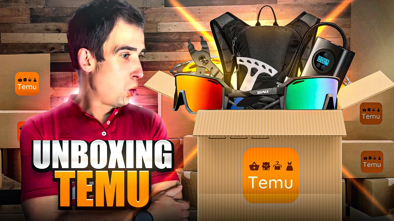 Unboxing ciclismo en TEMU | Andoni Arriaga