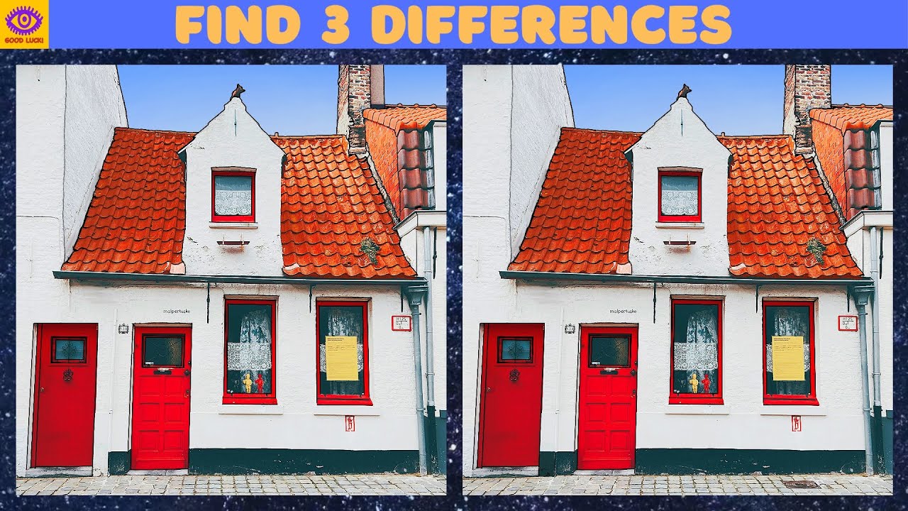 【Find the Difference】 Brain Game Puzzle - Part 322