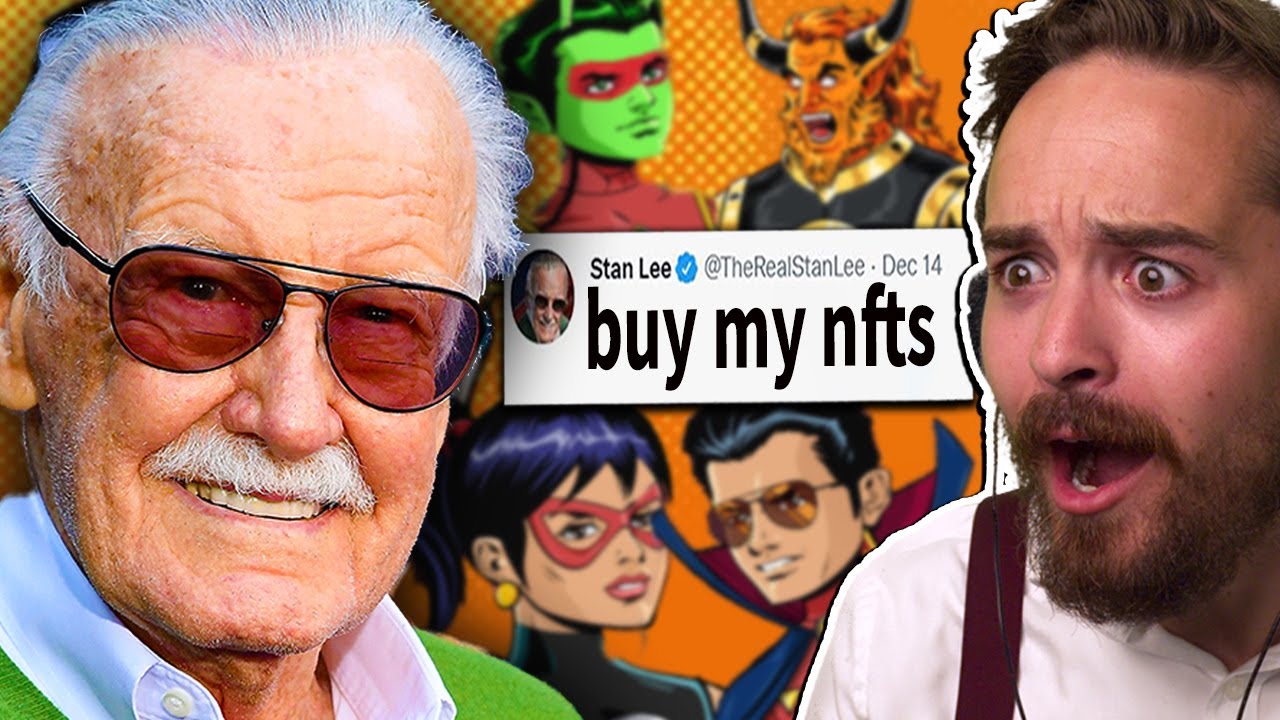 Stan Lee Comes Back To Life To Promote NFT Collection