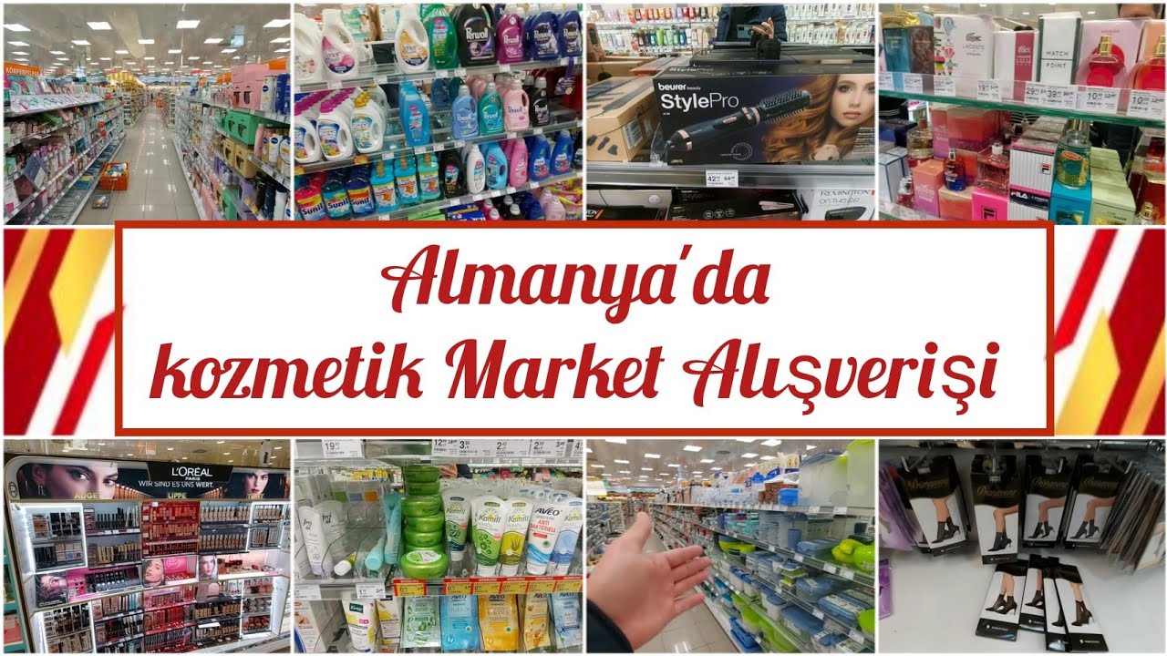 Almanya'da Dev Mağaza Müller  Drogerie Market Alışverişi - Kozmetik Market Alışverişi - 20 Mart 2024