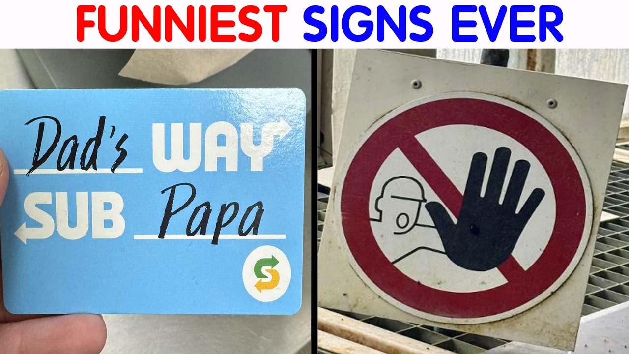 Absolutely Dumb Signs For Those In Need Of A Good Laugh || video compilation #69